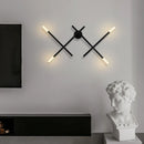 Axyaa Cross Wall Lamp: Nordic Minimalist Modern Designer for Home Decor Lighting