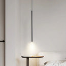 Axyaa Minimalist Long Pendant Lights for Living Room Bedroom Chandeliers