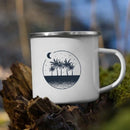 Axyaa Mountain Enamel Mug: Creative Camping Coffee Tea Cup for Hiking Gift