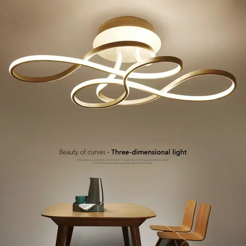 Axya Modern LED Chandelier for Home Decor and Indoor Lighting