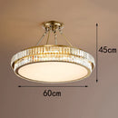 Axyaa Modern Indoor Pendant Light LED Chandelier Ceiling Lamp for Dining Room