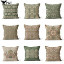 Axyaa Nordic Bohemian Pattern Polyester Print Cushion Cover