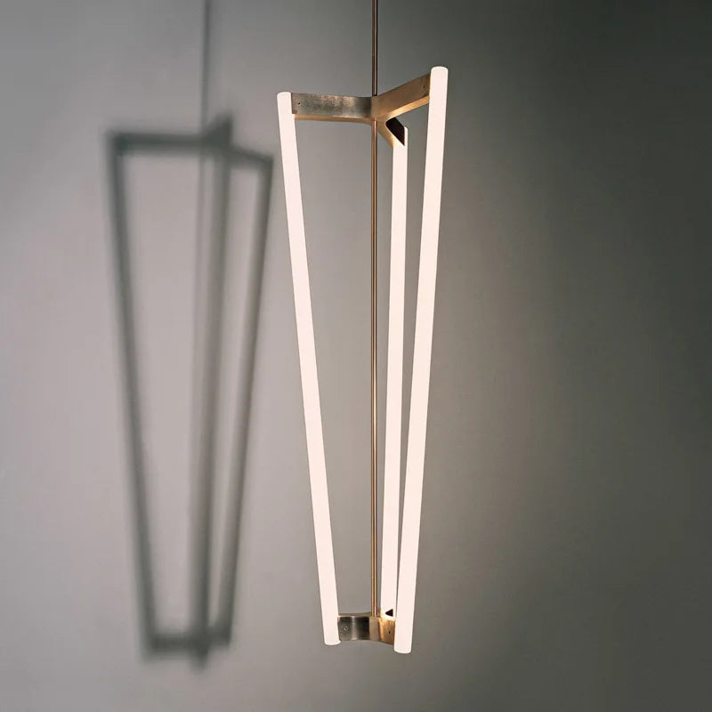 Axyaa Retro Minimalist LED Pendant Chandelier for Ceiling Decor