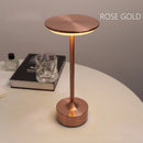 Axyaa Rechargeable Cordless LED Table Lamp with USB Chargers - Portable & Bright