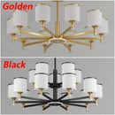 Axyaa Classical Trichromatic Chandelier for Home Lighting
