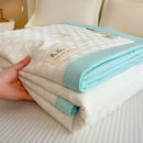 Axyaa Summer Cool Quilt Solid Color Lightweight Single Double Upgrade