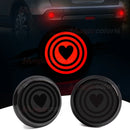 Axyaa LED Rear Bumper Reflector Lights for Toyota Corolla, Nissan Qashqai, X-Trail