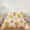 Axyaa Coarse Cloth Bed Sheet Queen Size Soft 100% Cotton Durable Breathable Naked Sleep