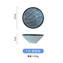Axyaa Ramen Bowl Sea Ripple Large Soup Bowl for Commercial and Household