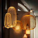 Axyaa Modern Dimming Pendant Light Black White Yellow Chandelier Kitchen Decor