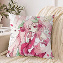 Axyaa Hatsune Miku Cushion Cover Set - Anime Fall Decor 45x45cm