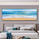 Axyaa Beach Sunset Canvas Wall Art for Aesthetic Living Room Decor