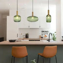 Axyaa Retro LED Glass Pendant Lamp for Home Decor Lighting