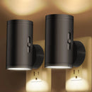 Axyaa LED Night Light Plug in Dusk to Dawn Sensor Adjustable Brightness