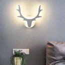 Axyaa Deer Acrylic LED Wall Lamp for Stylish Bedroom and Living Room Lighting