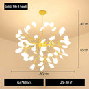 Axyaa LED Firefly Pendant Light: Modern Romantic Hanging Light Fixture