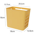 Wall-Mounted Laundry Basket Organizer by Axyaa: Small Dirty Clothes Storage Container