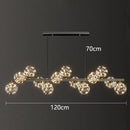 Axyaa Modern LED Pendant Light Chandeliers for Living Room and Dining Room