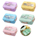 Axyaa Kids Leakproof Bento Lunch Box with Compartments