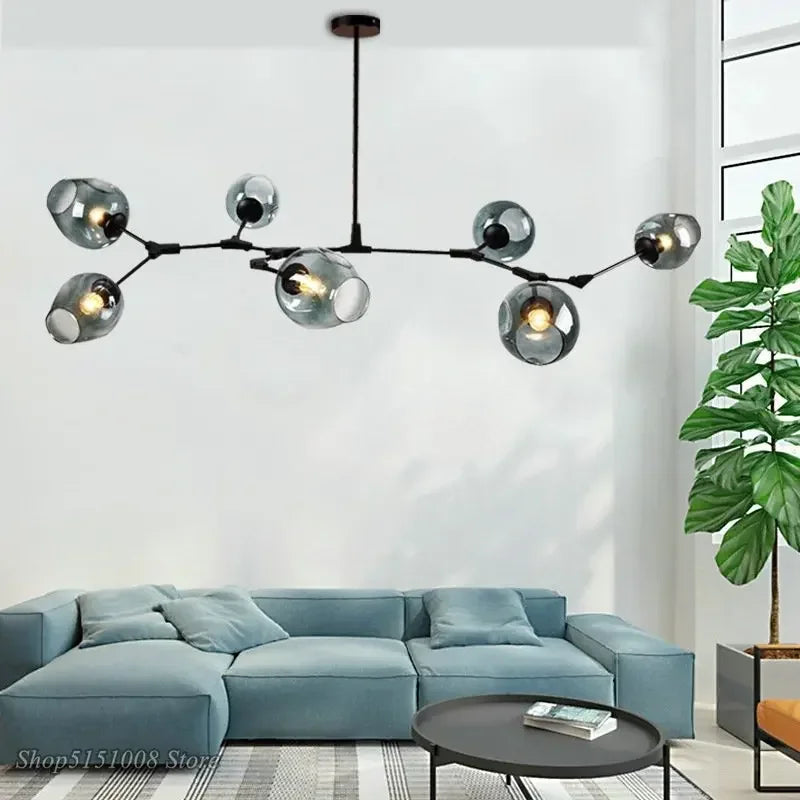 Axyaa LED Pendant Lights for Bedroom Dining Room Living Room Kitchen Fixtures