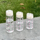 Axyaa Pink Bow Water Bottle Reusable PC Cup with Lid - Portable & Durable