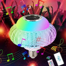 Axyaa Smart RGB Music Light Bulb with Speaker and Remote Control