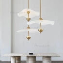 Axyaa Lotus Leaf LED Pendant Light for Modern Room Decor