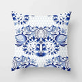 Axyaa Blue Mandala Pattern Pillow Case 45*45cm