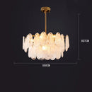 Axyaa Luxury Cloud Glass Chandelier for Living Room and Bedroom
