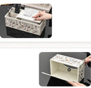 Axyaa Coffee Table Remote Control Storage Box Bedside Drawer Napkin Holder