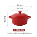 Axyaa Ceramic Double Ear Bowl for Oven Safe Cooking & Baking
