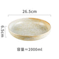 Axyaa Ceramic Tableware Set for Retro Molecular Cuisine Restaurant