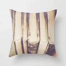 Axyaa Retro Library Pattern Pillowcase for Home and Office Decor