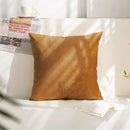 Axyaa Velvet Cushion Cover 45x45cm White - Decorative Pillow Cover for Sofa Home