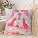 Axyaa 40*40 Hatsune Miku Pillow Cover Set for Stylish Bed Decor