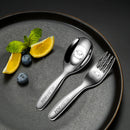 Axyaa Mini Stainless Steel Cutlery Set in Cute Plastic Box