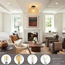 Axyaa Handwoven Paper Rope Pendant Chandelier - Ceiling Lighting Fixture