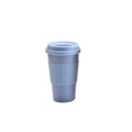 Axyaa Wheat Straw Fiber Silicone Coffee Cup with Lid