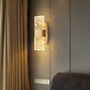Axyaa Modern Glass Ripple Wall Lamp for Stylish Home Decor