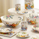 Axyaa Pumpkin Rabbit Ceramic Plate Set