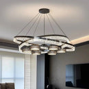 Axyaa Modern LED Pendant Light Chandeliers for Living Room and Dining Room