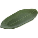 Axyaa Bamboo Leaf Ceramic Dessert Plate: Creative Sushi Kitchen Tableware