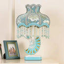 Axyaa Peacock Table Lamp LED Luxury Bedroom Living Room Hotel Light