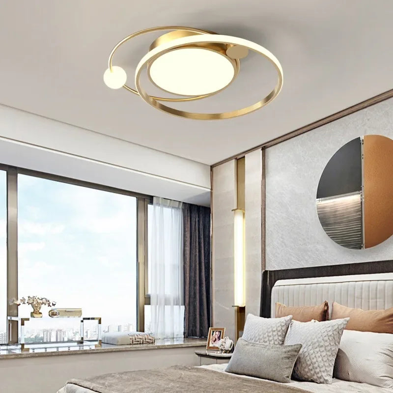 Axya Modern LED Ceiling Chandelier for Home Decor Lighting