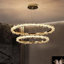 Axyaa Ice Water Crystal LED Pendant Light for Home Decor