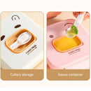 Axyaa Kids Bento Lunch Box | Microwavable & Leakproof Food Storage Container