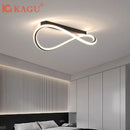 Axyaa Dimmable LED Ceiling Light, Modern Aluminum Fixture for Bedroom, Kitchen, Dining Room