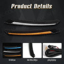 Axyaa LED DRL Eyebrow Lights for Honda Civic 2016-2020 Dynamic Signal 3 Colors