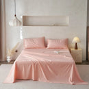 Axyaa Jacquard Washed Single Piece Bed Sheet - Solid Colors