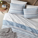 Axyaa King Cotton Quilt Set: Reversible 3-Piece Bedding with Matching Pillow